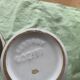 Enamelled ceramic vase made in germany design and vintage