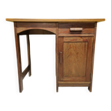 Small fir desk, workshop, 1950s