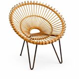 Rattan armchair sun Janine Abraham