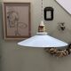Opaline wall lamp