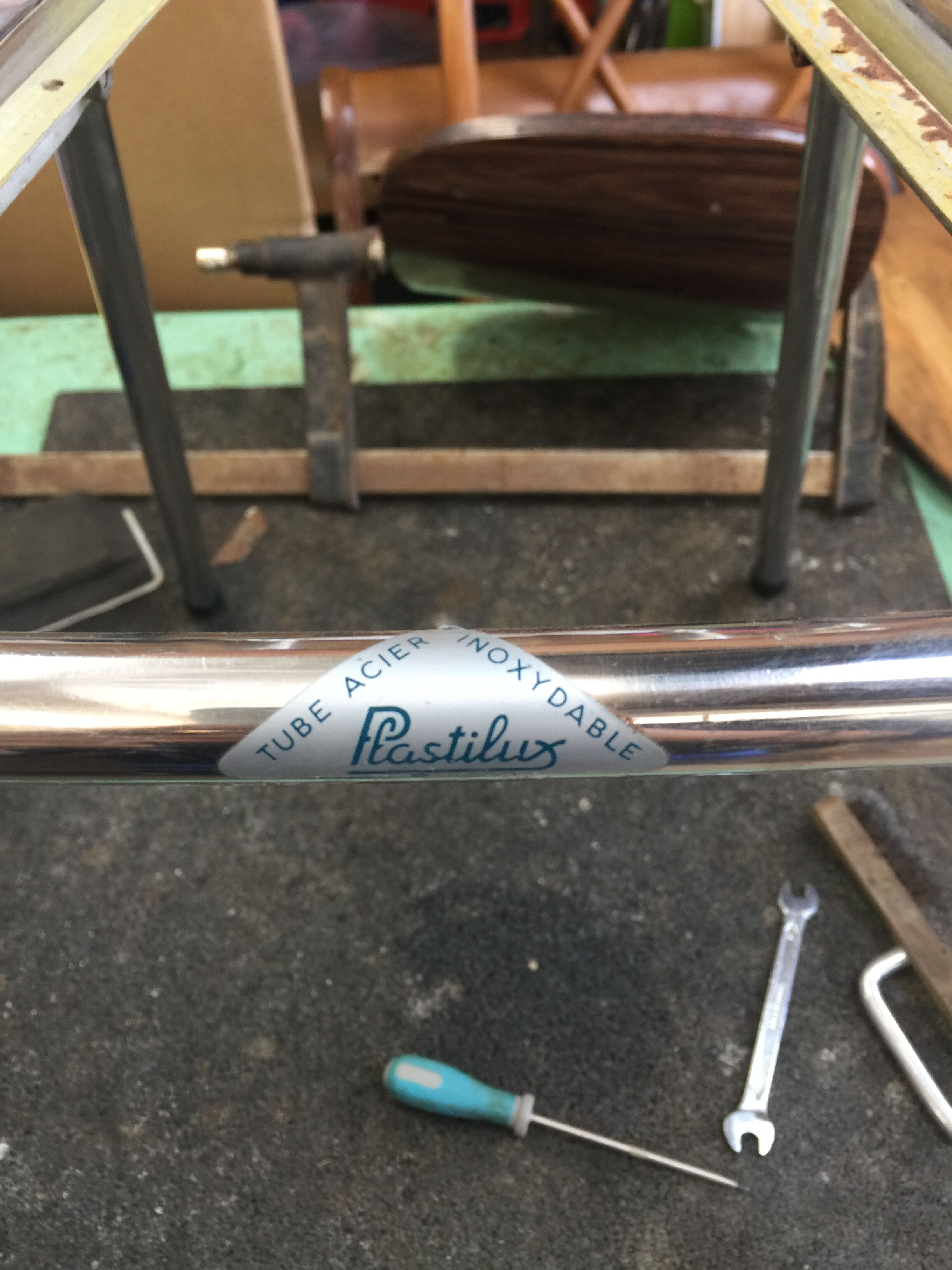 Vintage formica chair