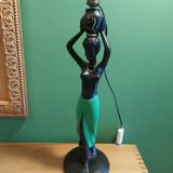 Vintage african lamp 50's