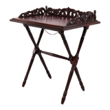 Antique Mahogany tray table Victorian 1880 England