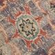 Tapis Vintage Corail Médaillon Patiné Chic, 143x235 cm