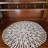 Handmade crochet placemat