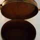 Metal hat box