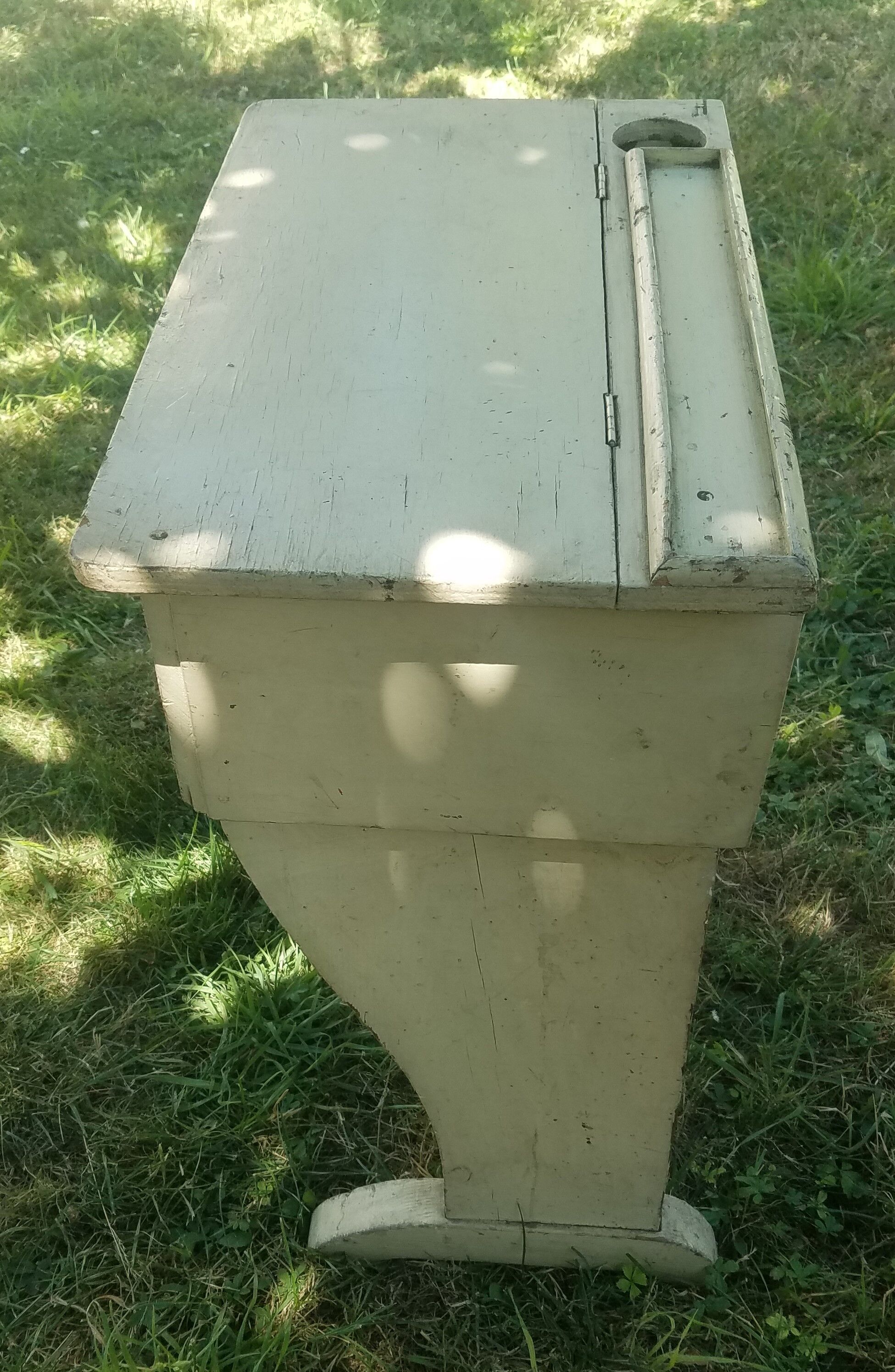 Children's desk with storage