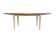 Table bois blond avec rallonges années 60 vintage