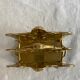 Vintage brass mail door