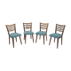 Set of four dining chairs, 1960´s.