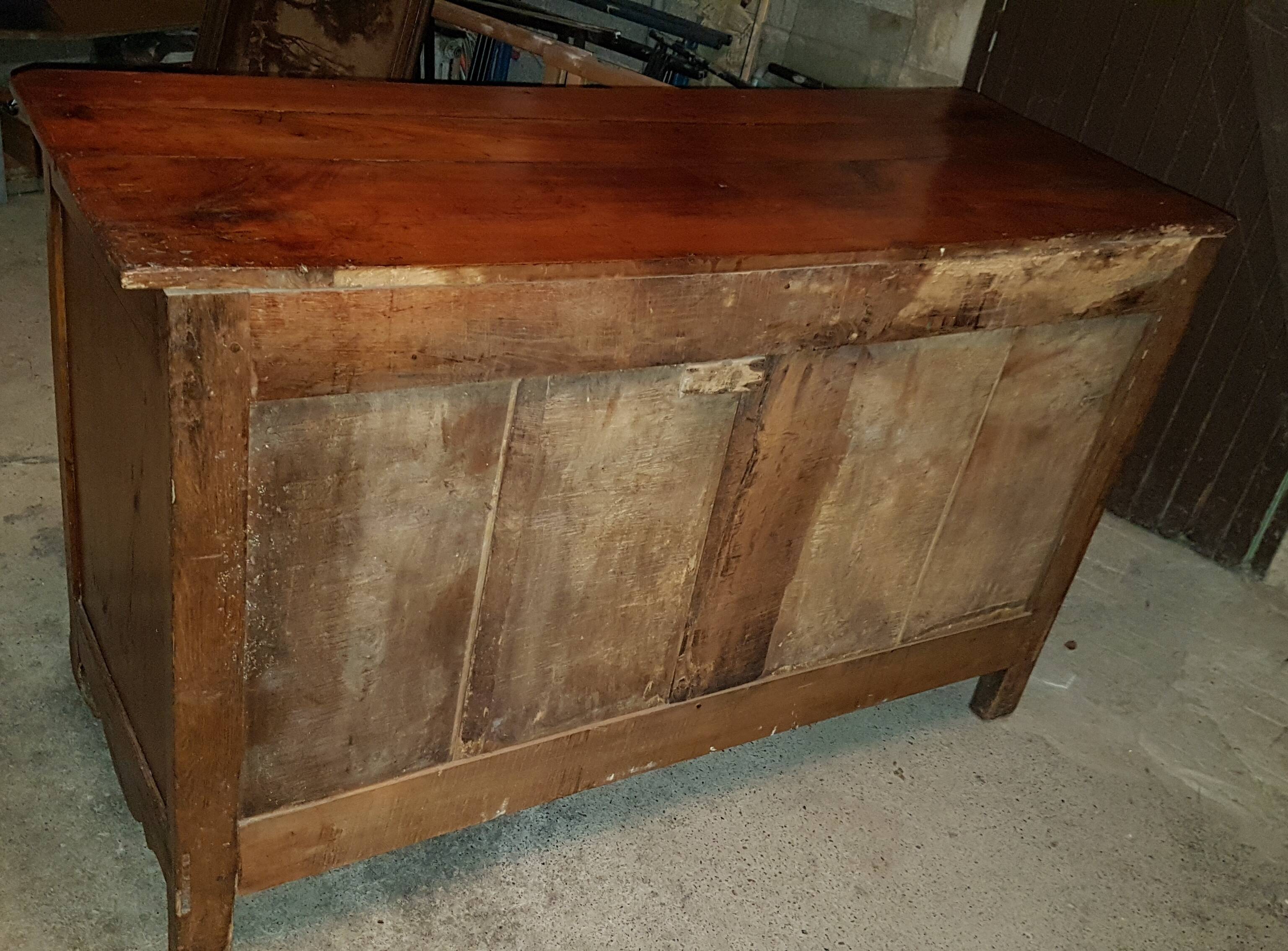 18th Louis XV country boat in cherry tree