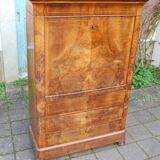 Louis Philippe period walnut secretary from the 19th century