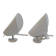 Pair of Jan Wickelgren wall lamps - Vintage Ikea