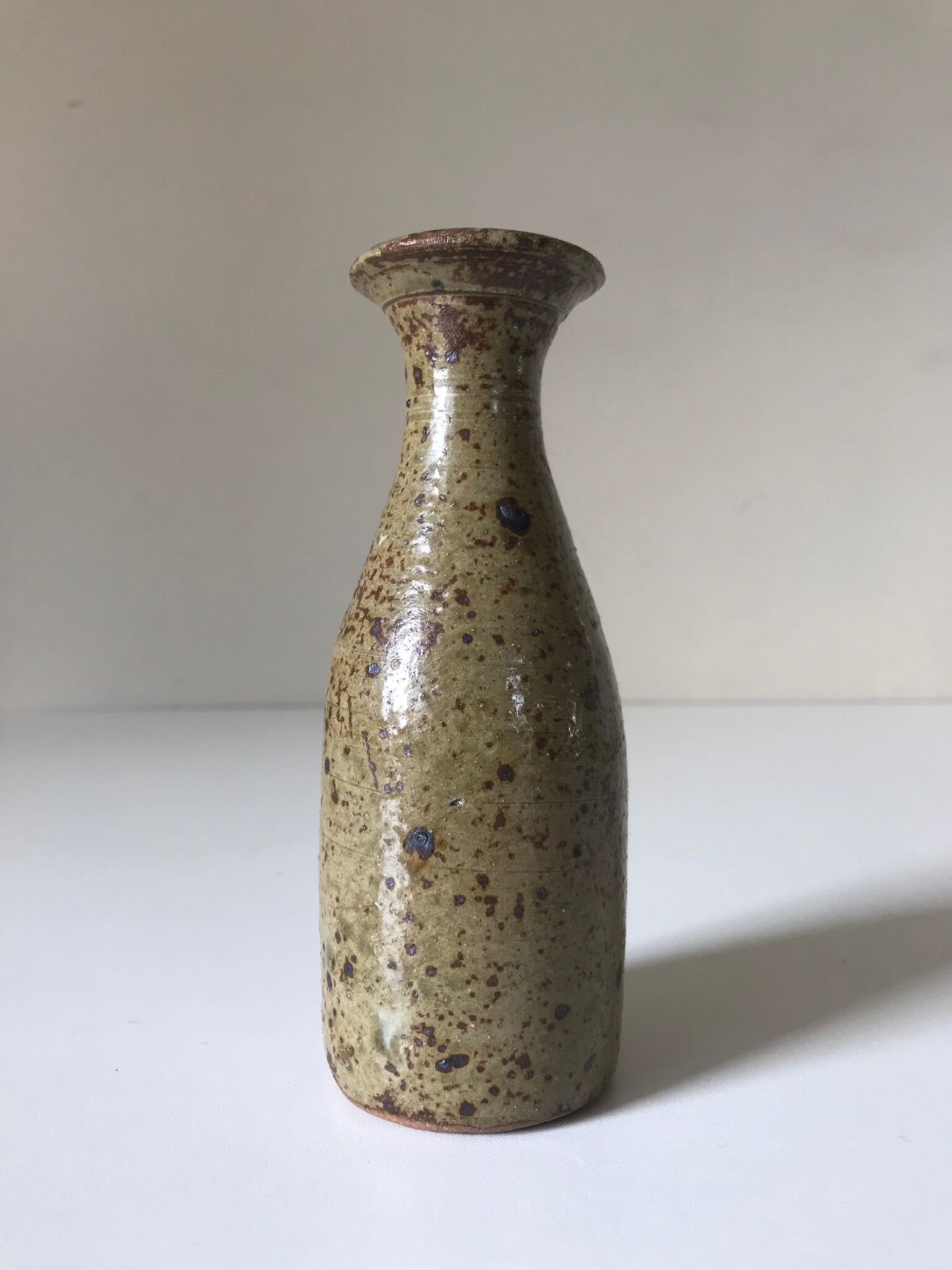 Vintage stoneware vase years 60