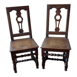 paire de chaises Lorraines