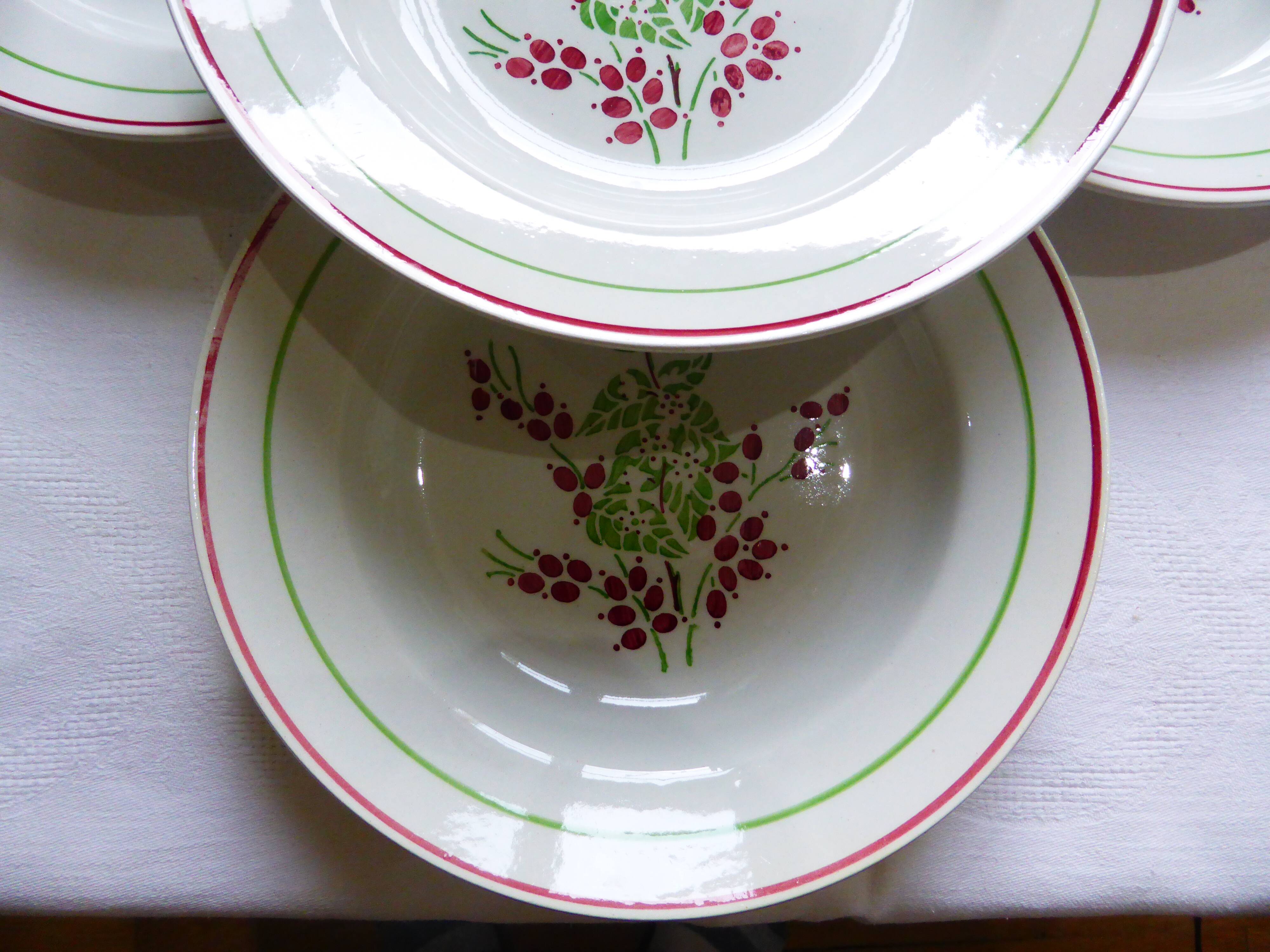 Set of 4 deep plates 2010108