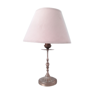 Brass bedside lamp