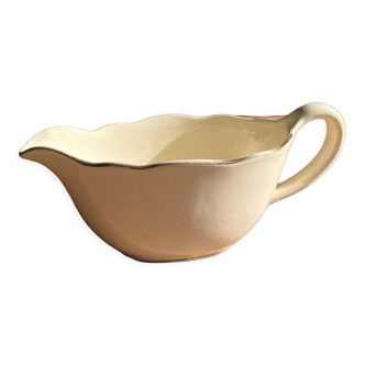 Saucière ancienne crème L : 20,5cm