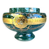 Art glass vase, Novy Bor, Czechoslovakia 1970.
