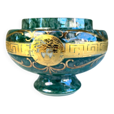 Art glass vase, Novy Bor, Czechoslovakia 1970.