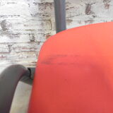 4 vintage dining table chairs with armrests