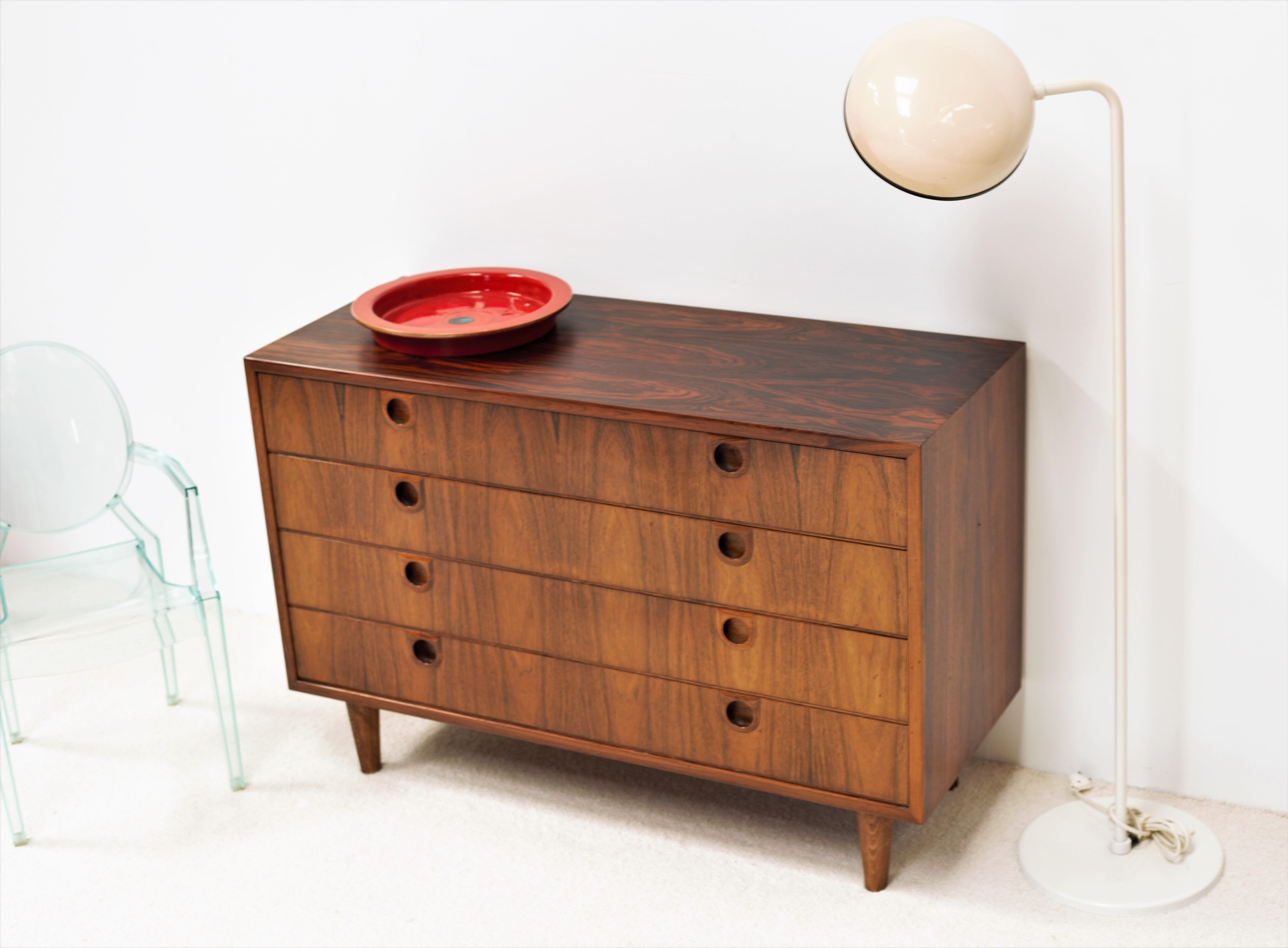 Commode en palissandre