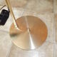 Modernist brass floor lamp deknudt 1970 vintage