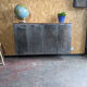 Wall-mounted industrial buffet
