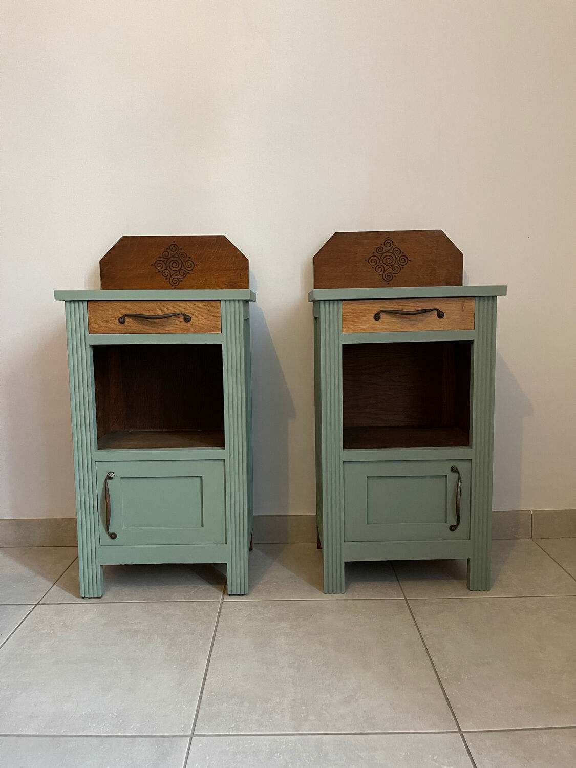 Pair of bedside tables