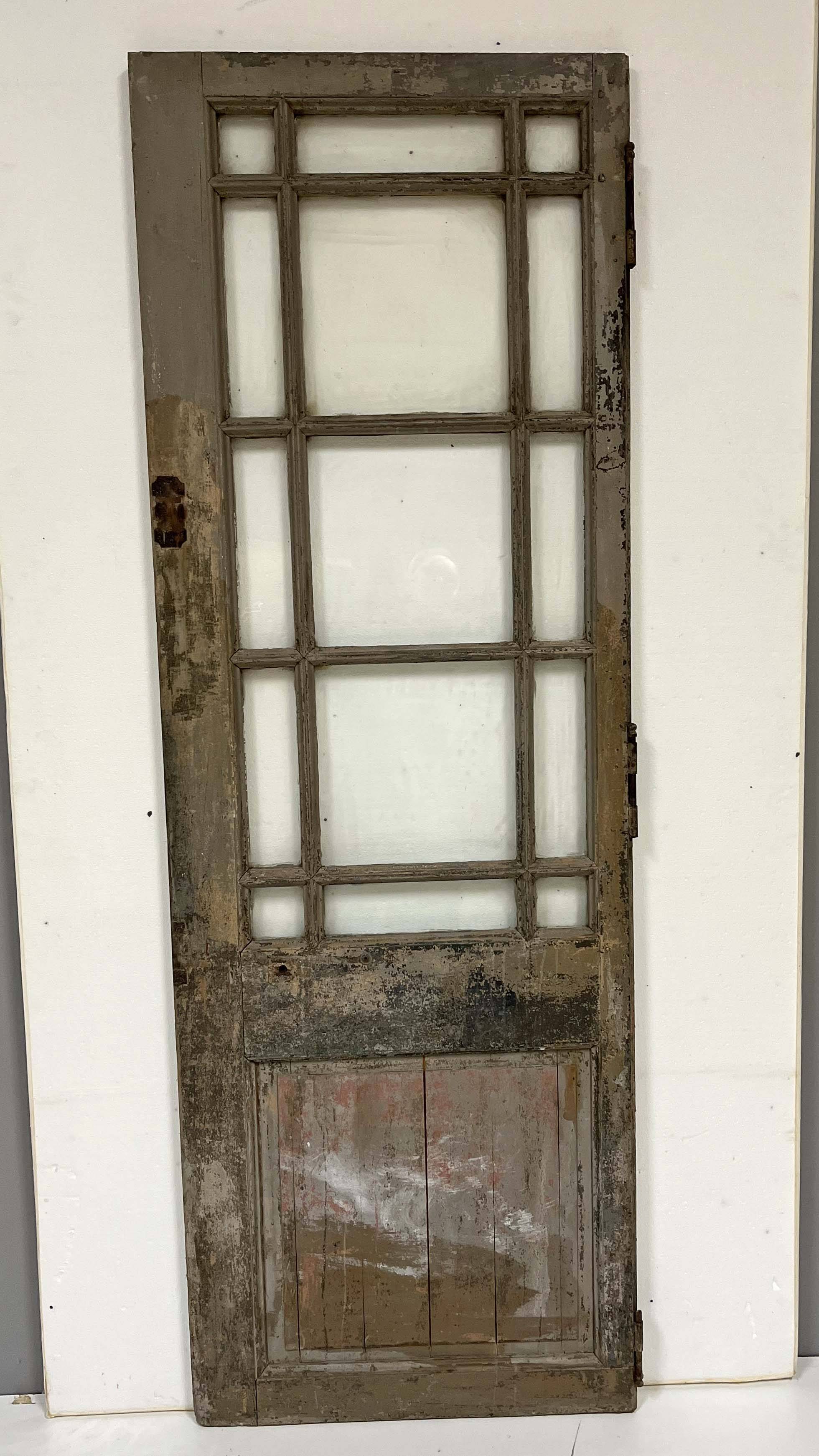 Old glass door from the 18th/19th century