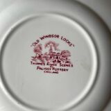 English dessert plate