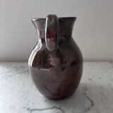 Old signed artisanal pitcher