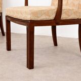 Ensemble de banc de salle à manger et de fauteuil, Vienne-Budapest, vers 1930.