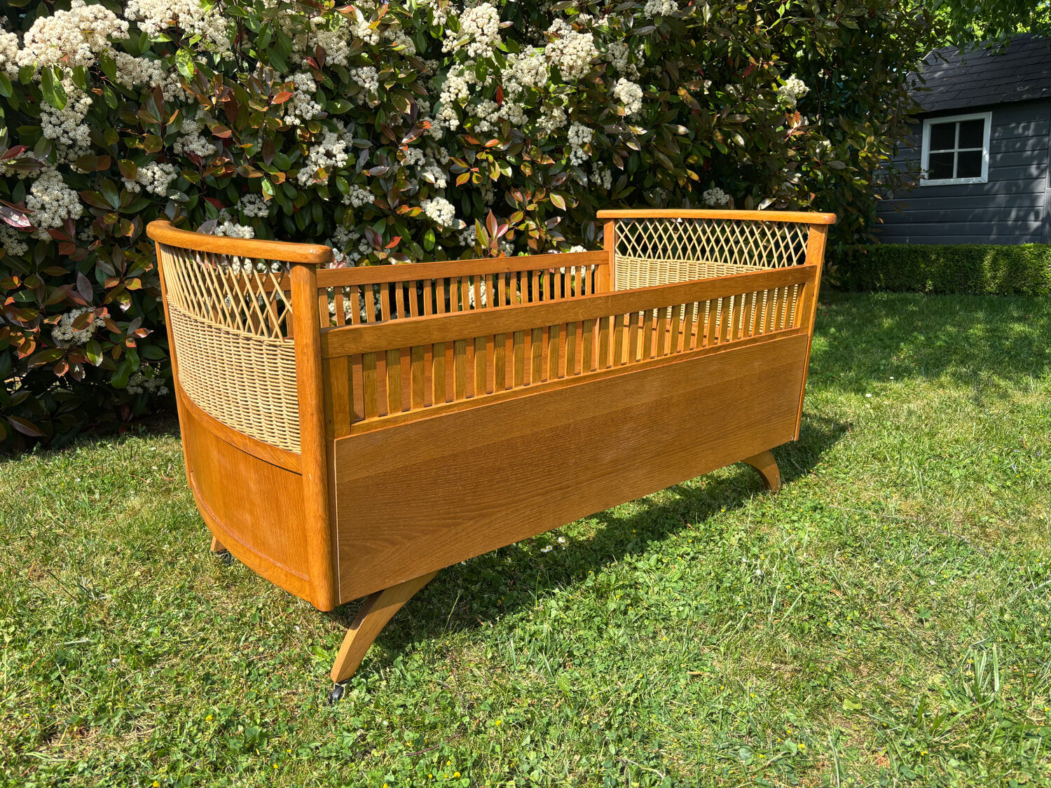 Vintage baby cot