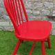 Chaise scandinave à barreaux