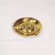 Art Deco brass ashtray, Denmark, 1950s