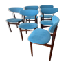 6 Kofod Larsen chairs - 1970s