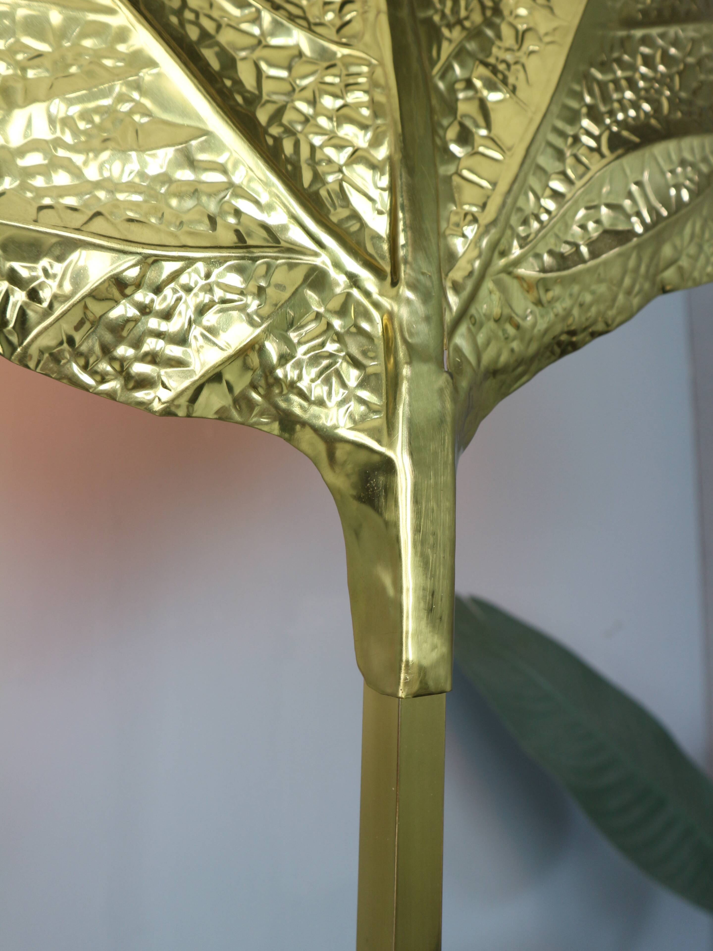 Tommaso Barbi "Rhubarb" floor lamp by Bottega Gadda Italy, 1970