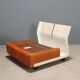 Fauteuils Amanta B&B vintage design Mario Bellini Italie années 1970