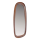1960s Danish teak mirror H:73cm