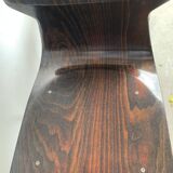 Set of 6 rosewood chairs Eromes