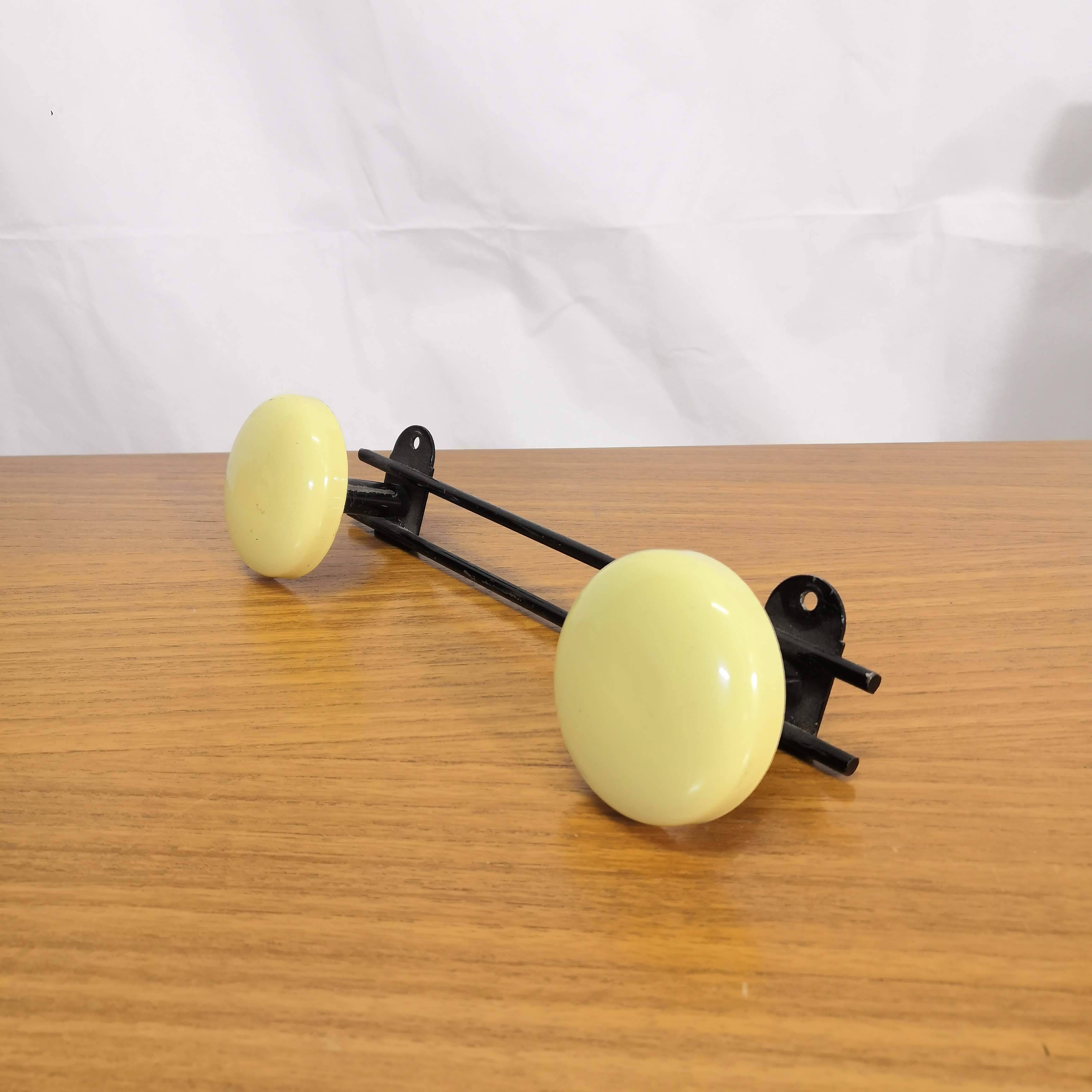 Patère double vintage