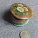Painted wooden box