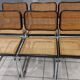 Suite de 6 chaises modèle Cesca B32 par Marcel Breuer vintage 1993