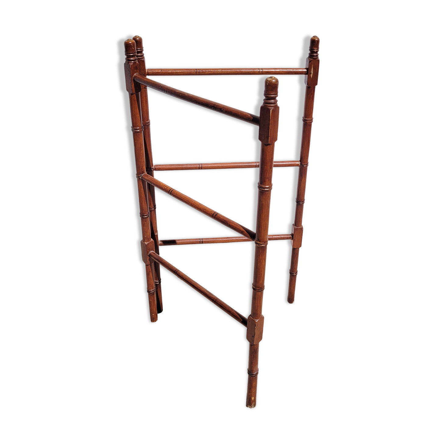 Towel rack old bamboo