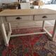 Farmhouse table