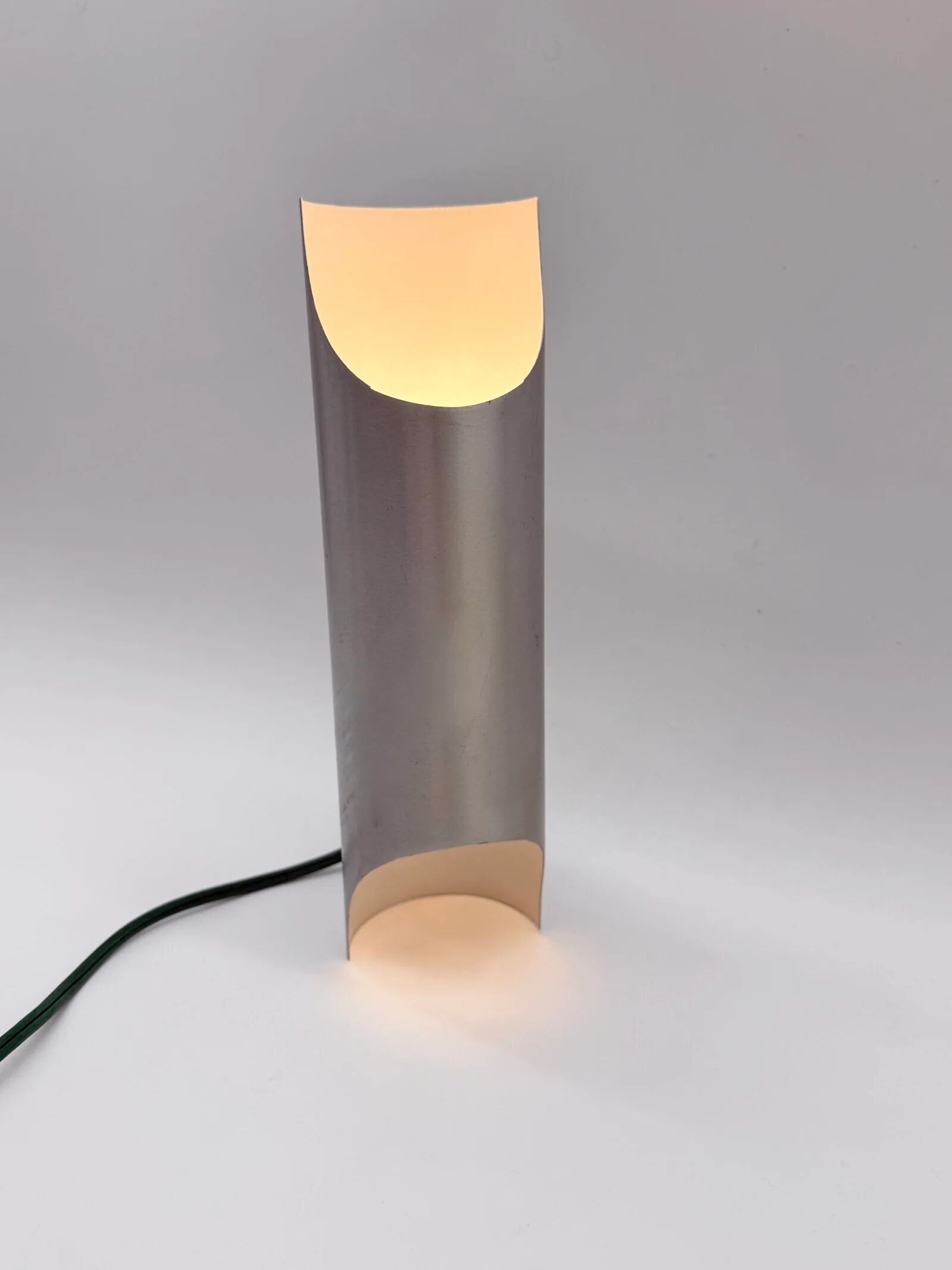 "Raak" wall lamp in brushed aluminium, 1970s