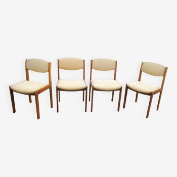Série de 4 chaises Vintage