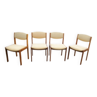 Série de 4 chaises Vintage
