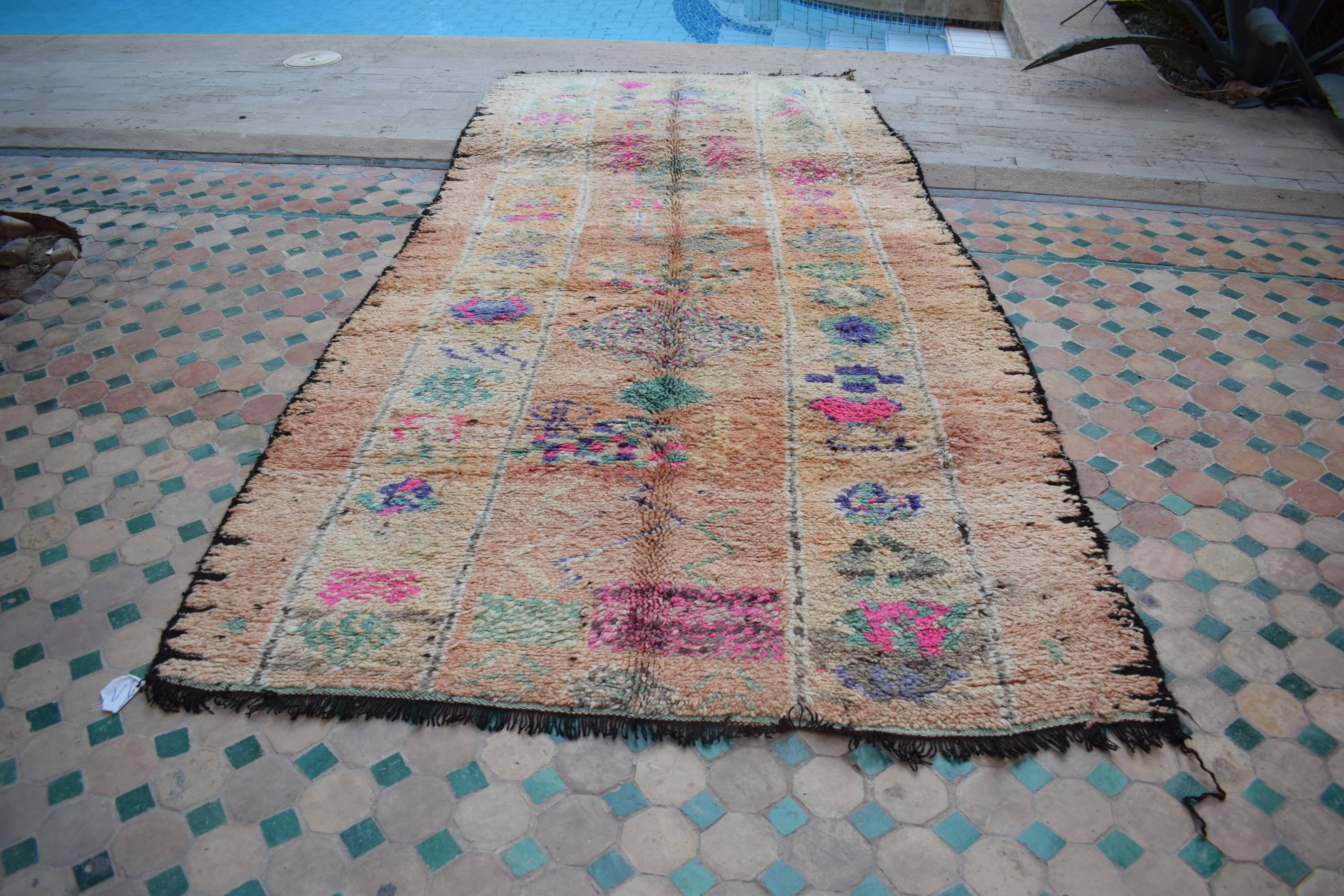 Moroccan Berber rug vintage atlas, 310x153 cm